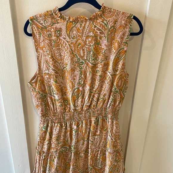 Sleeveless summer maxi dress - Picture 4 of 12